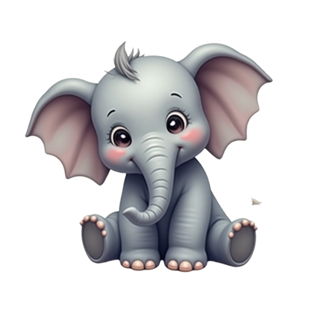 Cute Baby Elephant